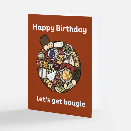 Let's Get Bougie Charcuterie Birthday Card