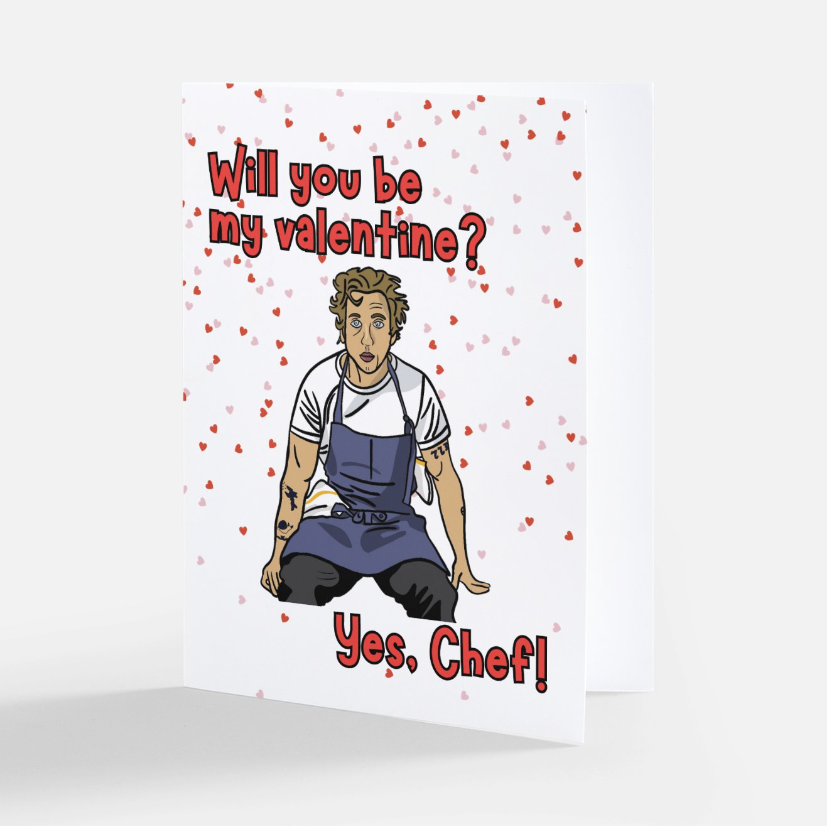 Yes, Chef! Valentine's Day Card