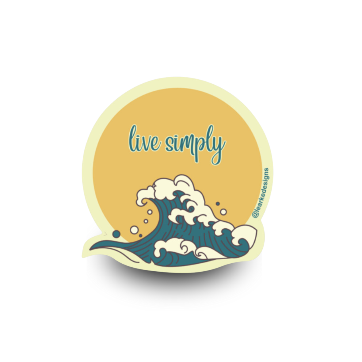 Live Simply Magnet