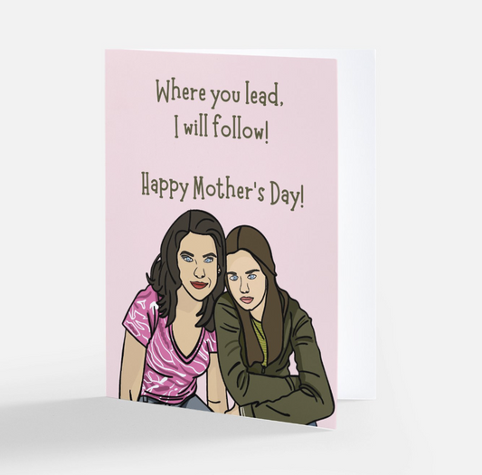 Gilmore Girls Mother's Day Card