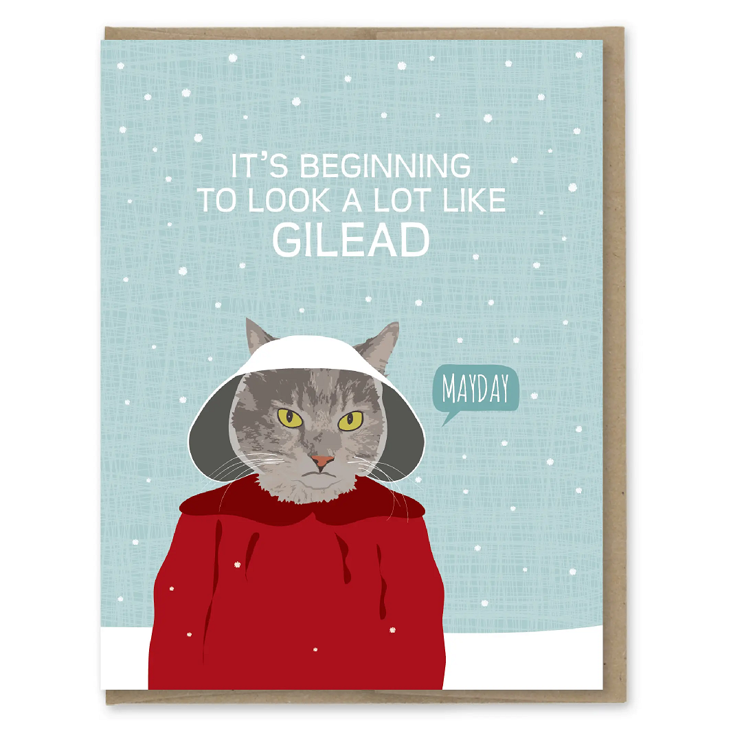 Gilead Cat Christmas Card