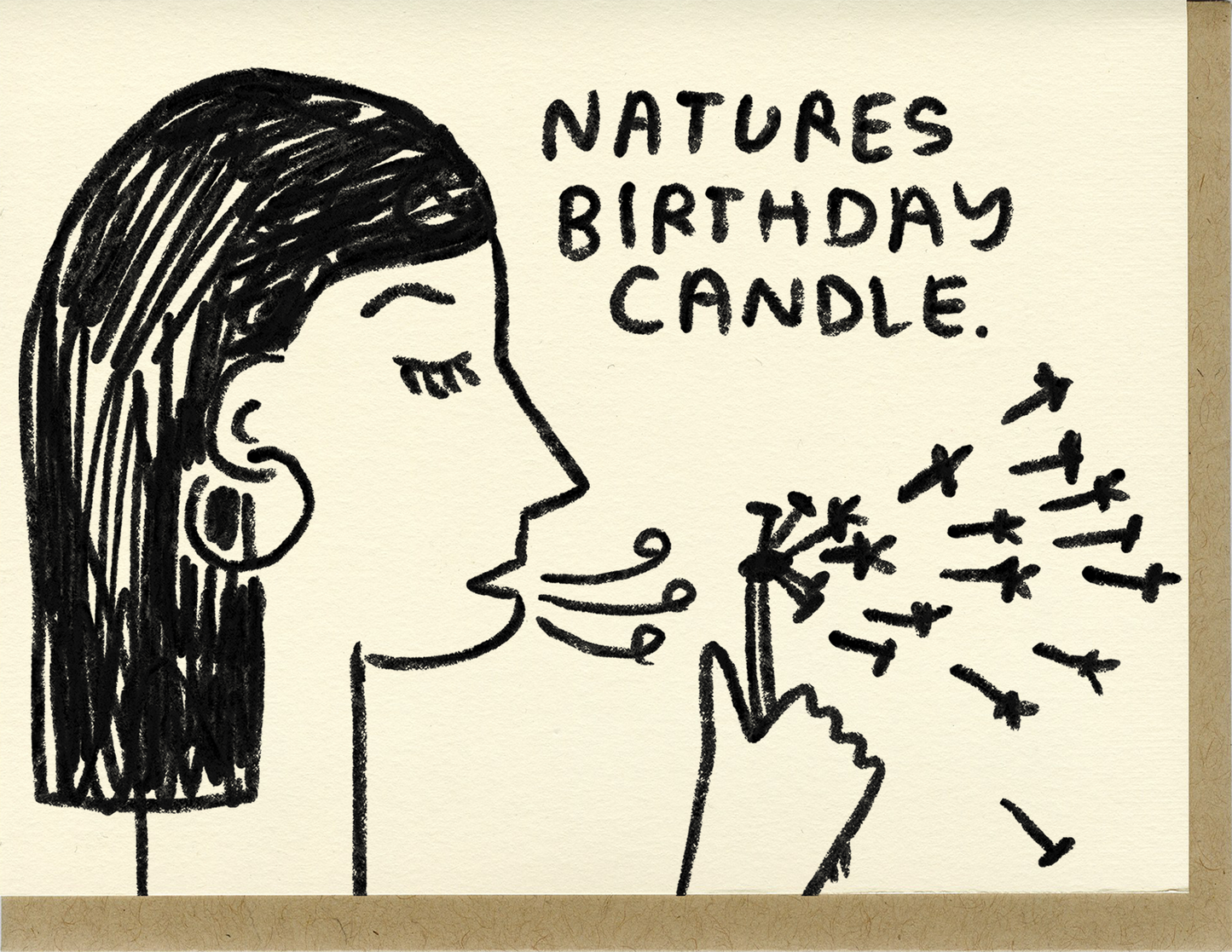 Natures Birthday Candle