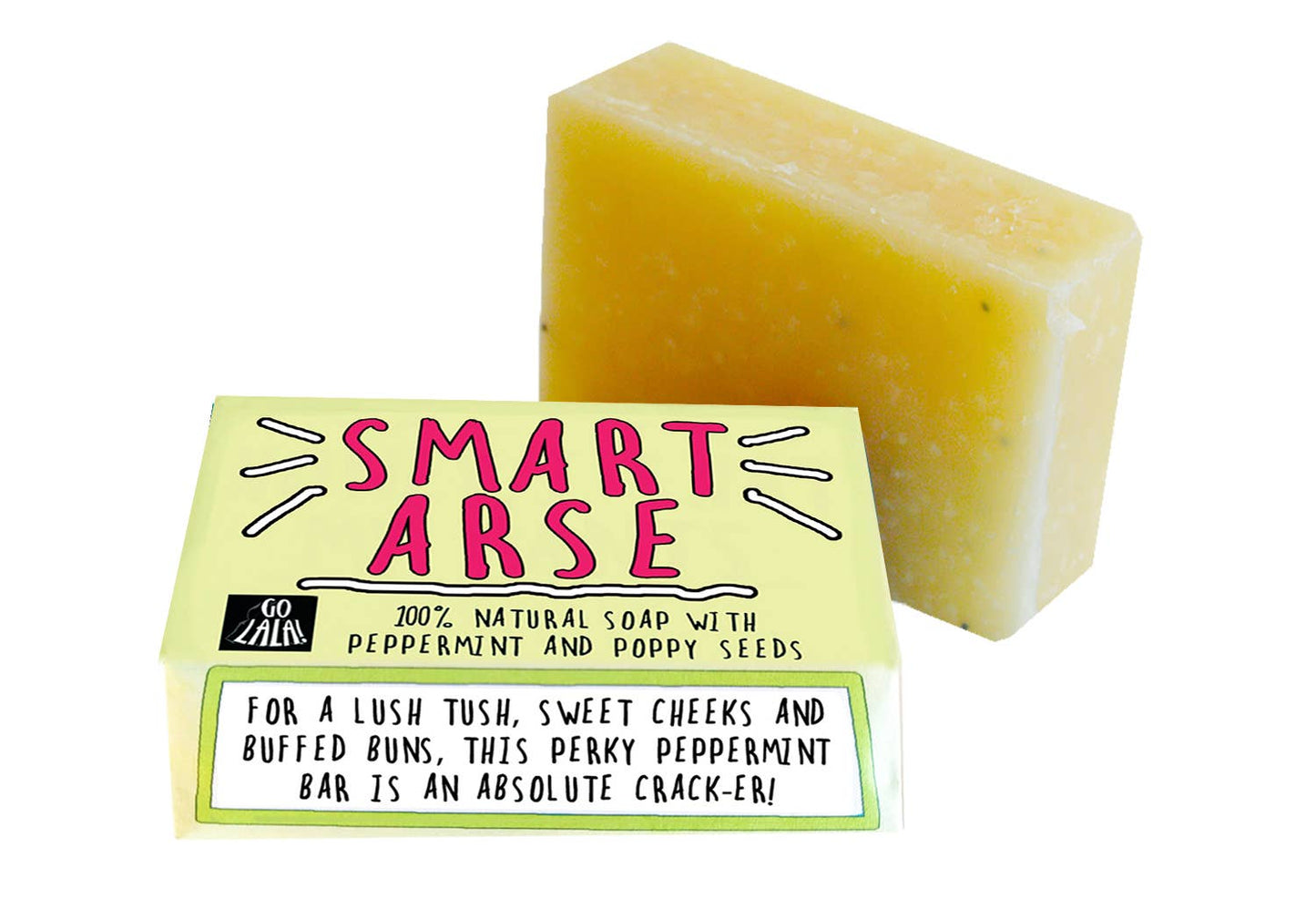 Smart Arse Soap Bar Funny Rude Novelty Gift Vegan