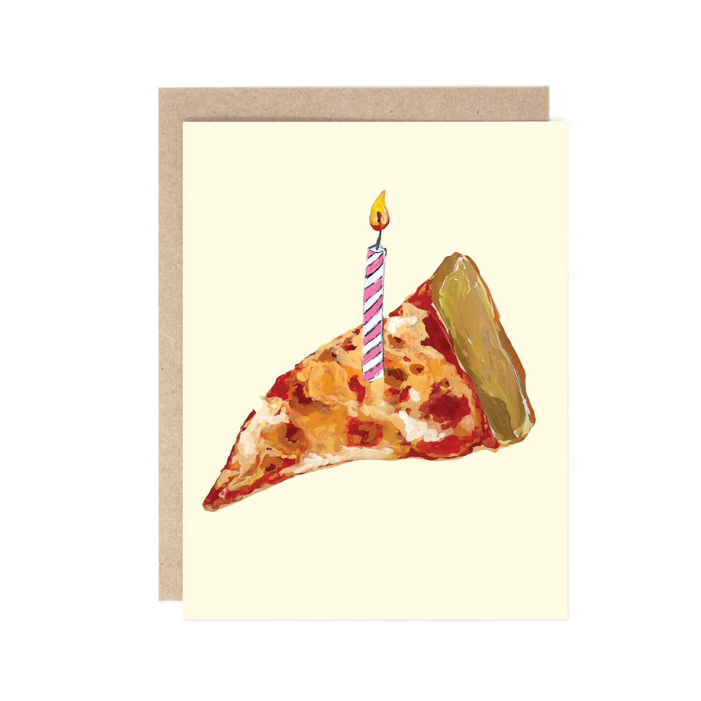 Birthday Pizza Slice Card