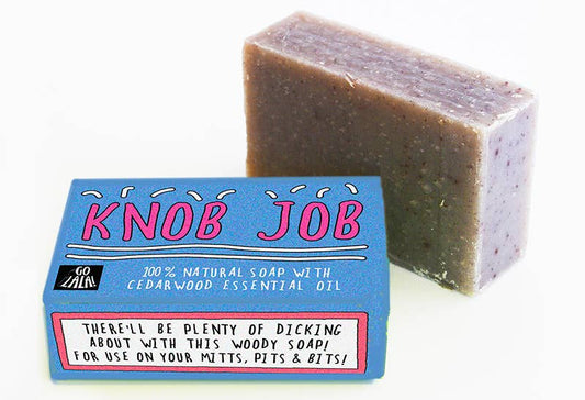 Knob Job Soap Bar Funny Rude Novelty Gift