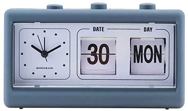 HOME: Retro Clock with Calendar