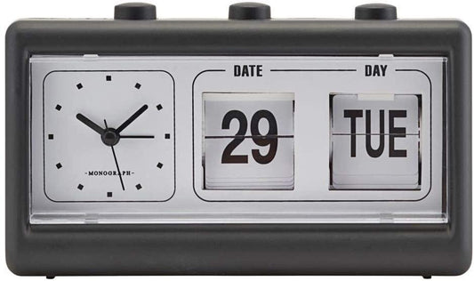 HOME: Retro Clock with Calendar