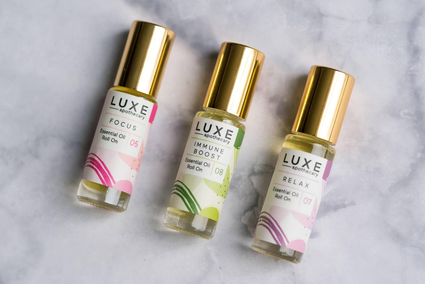 Luxe Mini Essential Oil Roll On Pack