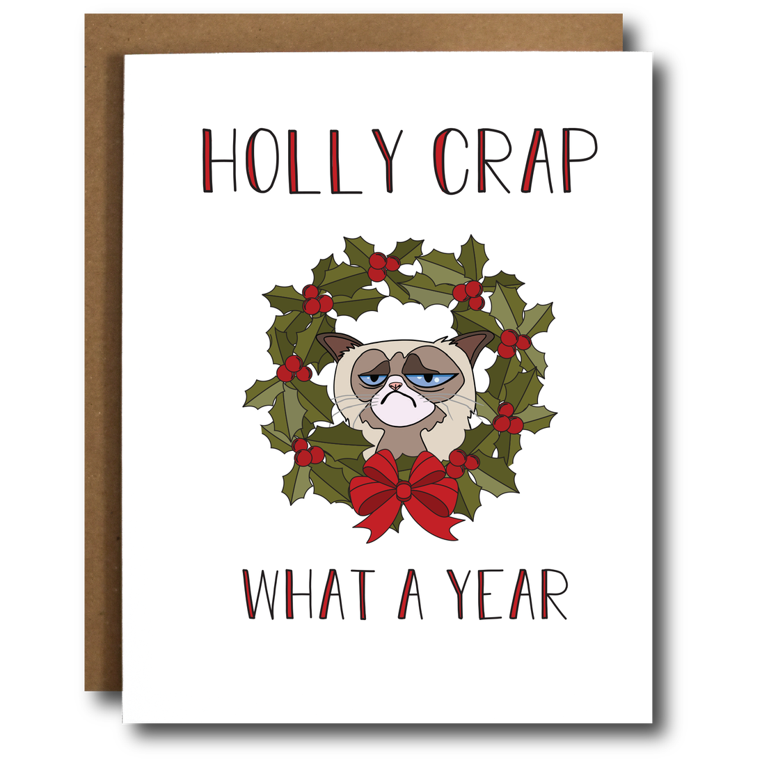 Holy Crap Christmas Card