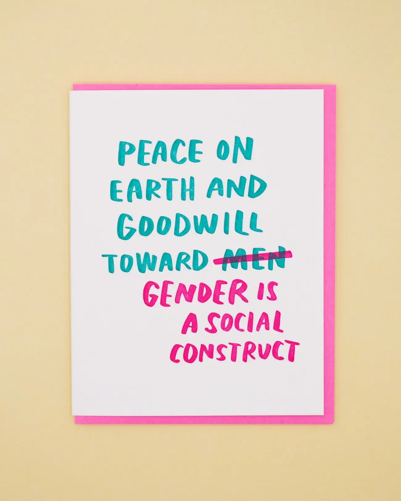 Goodwill/Gender is a Social Construct Card