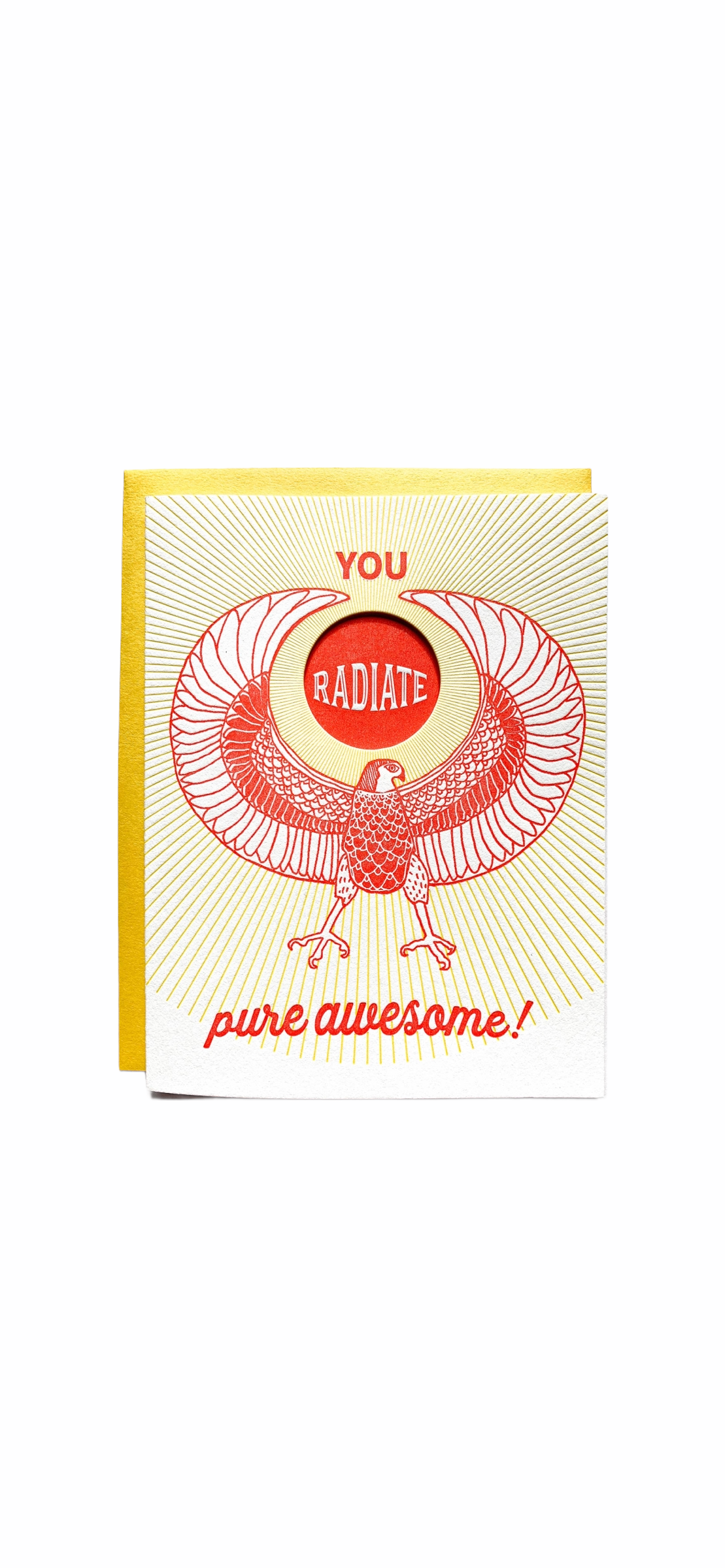 You Radiate Pure Awesome Card