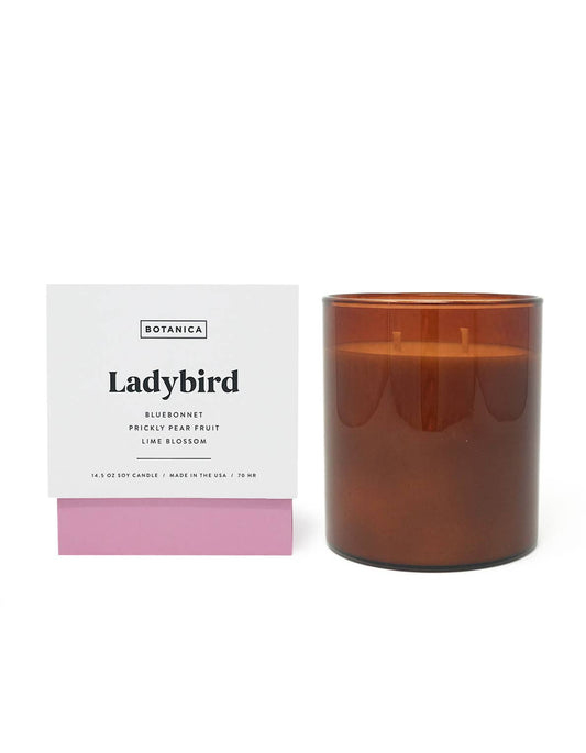 Ladybird Large Candle