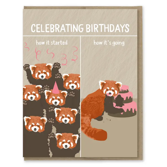 How It's Going Birthday Card